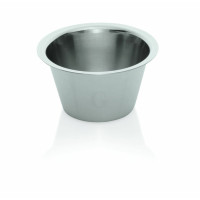 WAS Dariolform 0,07 Liter Ø 5,5 cm Chromnickelstahl