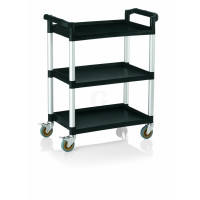 WAS Servierwagen mit 3 Borden 82 x 41 x 95 cm Polypropylen/Aluminium-20