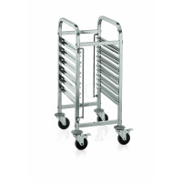 WAS GN Regalwagen 1/1 für 6 Behälter/12 Tabletts Chromnickelstahl-20