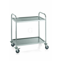 WAS Servierwagen mit 2 Borden 85 x 53 x 95 cm Edelstahl-20