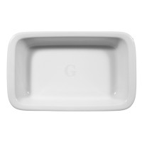 Seltmann Weiden Buffet Gourmet Lukullus Auflaufform eckig 35x21,5 cm, weiß 