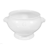 Seltmann Weiden LUKULLUS Löwenkopfterrine ohne Deckel 2,10 l, weiß