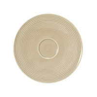 Seltmann Weiden BEAT Color Glaze Kombi-Untertasse groß 16,5 cm , sandbeige