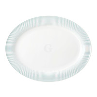 Seltmann Weiden BLUES Platte oval 31 cm, arktisblau
