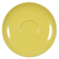 Seltmann Weiden VIP Milchkaffeeuntertasse 1164, 16 cm, gelb