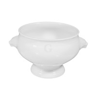 Seltmann Weiden LUKULLUS Löwenkopfterrine ohne Deckel 1,00 l, weiß 