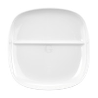 Seltmann Weiden VARIONORM Plano V634 PL_Teller 4-eckig 2 tlg. 24 cm, weiß