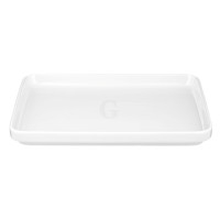 Seltmann Weiden VARIONORM Glatt V554 PR_Platte eckig 1 tlg. 22 x 16 cm, weiß