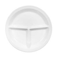 Seltmann Weiden VARIONORM Glatt V119 PR_Platte rund 3 tlg. 25,5 cm, weiß