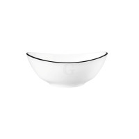 Seltmann Weiden MODERN LIFE Black Line Suppenschale oval 16 cm