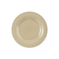 Seltmann Weiden BEAT Color Glaze Brotteller rund 17 cm , sandbeige