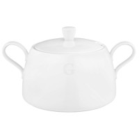 Seltmann Weiden COUP Fine Dining LIFE Schüssel mit Deckel 3,00 l, weiß