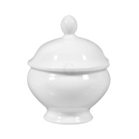 Seltmann Weiden LUKULLUS Senftopf mit Deckel 0,18 l, weiß