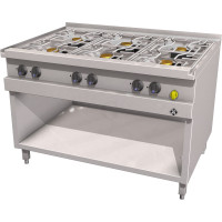 MKN Optima 850 Gas Herd 6-flammig