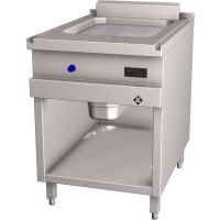 MKN Optima 850 Gas Griddleplatte 1 halb geriffelt
