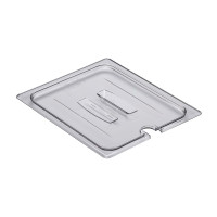 Cambro Camwear® Deckel mit Kerbe und Griff für GastroNorm-Behälter GN 1/1
