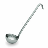 WAS Schöpfkelle Kitchen Tool 2085 kurzer Hakenstiel Ø 7 cm 21 cm Chromnickelstahl-20