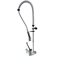 KBS STYL Hebelmischer 2-Loch mit Schwenkhahn und Ellbogenbedienung - 1/2