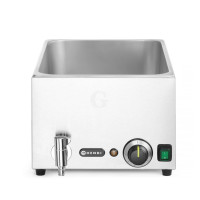 Hendi Bain-Marie Kitchen Line mit Ablasshahn, 230 V / 1,2 kW, 340 x 540 x (H) 250 mm