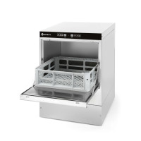 Hendi Geschirrspüler K40 elektronisch, mit Laugen- + Spülmittelpumpe, 230 V /2,8 kW, 470 x 470 x (H) 710 mm