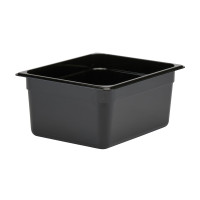 CAMBRO GastroNorm-Behälter GN 1/2 8,9 Liter Schwarz