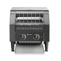 Hendi Durchlauf-Toaster, doppelt, Schwarz, 230 V / 2,24 kW, 418 x 368 x (H) 387 mm