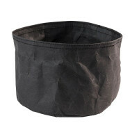 PS Brottasche rund, 17 cm schwarz
