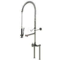 Echtermann CLASSIC CLEAN Geschirrspülbrause mit Spültisch- Einhebelmischer und Schwenkauslauf, 1000mm