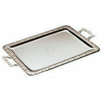 APS Tablett SCHÖNER ESSEN 60x36 cm mit Griffen