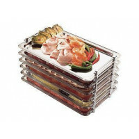 APS System-Tablett GN 1/1 PROFI LINE Bügelgriffe verchromt