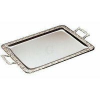 APS Tablett SCHÖNER ESSEN 52x31 cm mit Griffen