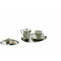APS Serviertablett KAFFEEHAUS für eine Tasse hochglanzpoliert