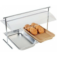 APS Hygieneschutz mit glasklarer Kunststoffhaube