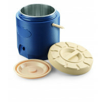 WAS Thermospeisetransportbehälter 12 Liter blau mit PU-Isolierung Ø 30 cm-20