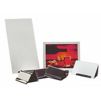 APS Tischkartenhalter Edelstahl mattiert 7x4,8x9 cm