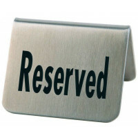 APS Tischaufsteller Reserved 2er Pack