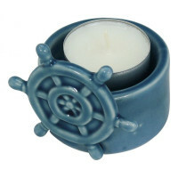 SeaClub Teelicht Steuerrad