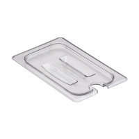 Cambro Camwear® Deckel mit Kerbe und Griff für GastroNorm-Behälter GN 1/3