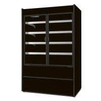 NordCap Wandkühlregal ALASKA 180 SLIM ENERGY DR BLACK