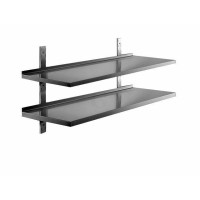 Edelstahl Wandregal-20