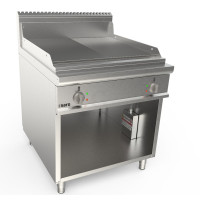 SARO Elektrogriddleplatte 800mm breit Stand 1/2+1/2 Mod