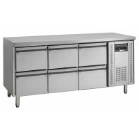 NordCap Cool-Line Kühltisch KTM 3 - 6Z GN 1/1