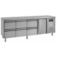 NordCap Cool-Line Kühltisch KTM 4 - 1T 6Z GN 1/1