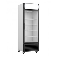 SARO Kühlschrank, Glastür + Werbetafel, Modell GTK 370