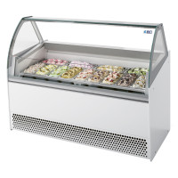 NordCap Speiseeisvitrine BERMUDA VIEW LX 10 UM
