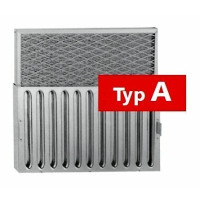 Dunstabzugshaube Edelstahl Flammschutzfilter Typ A 500x500x35 mm