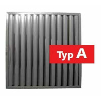 Dunstabzugshaube Edelstahl Flammschutzfilter Umbausatz für höheren Luftdurchlass 500x400x40 mm