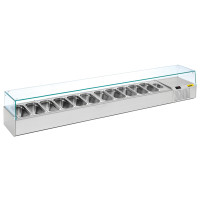 NordCap Pizzakühltisch-Aufsatz Serie A 2560-1/1