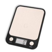 SARO Küchenwaage digital Edelstahl Platte 5kg Modell 47