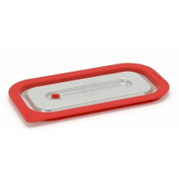 Rieber GastroNorm-Behälter GN 1/3 Vaculid Deckel rote Dichtung